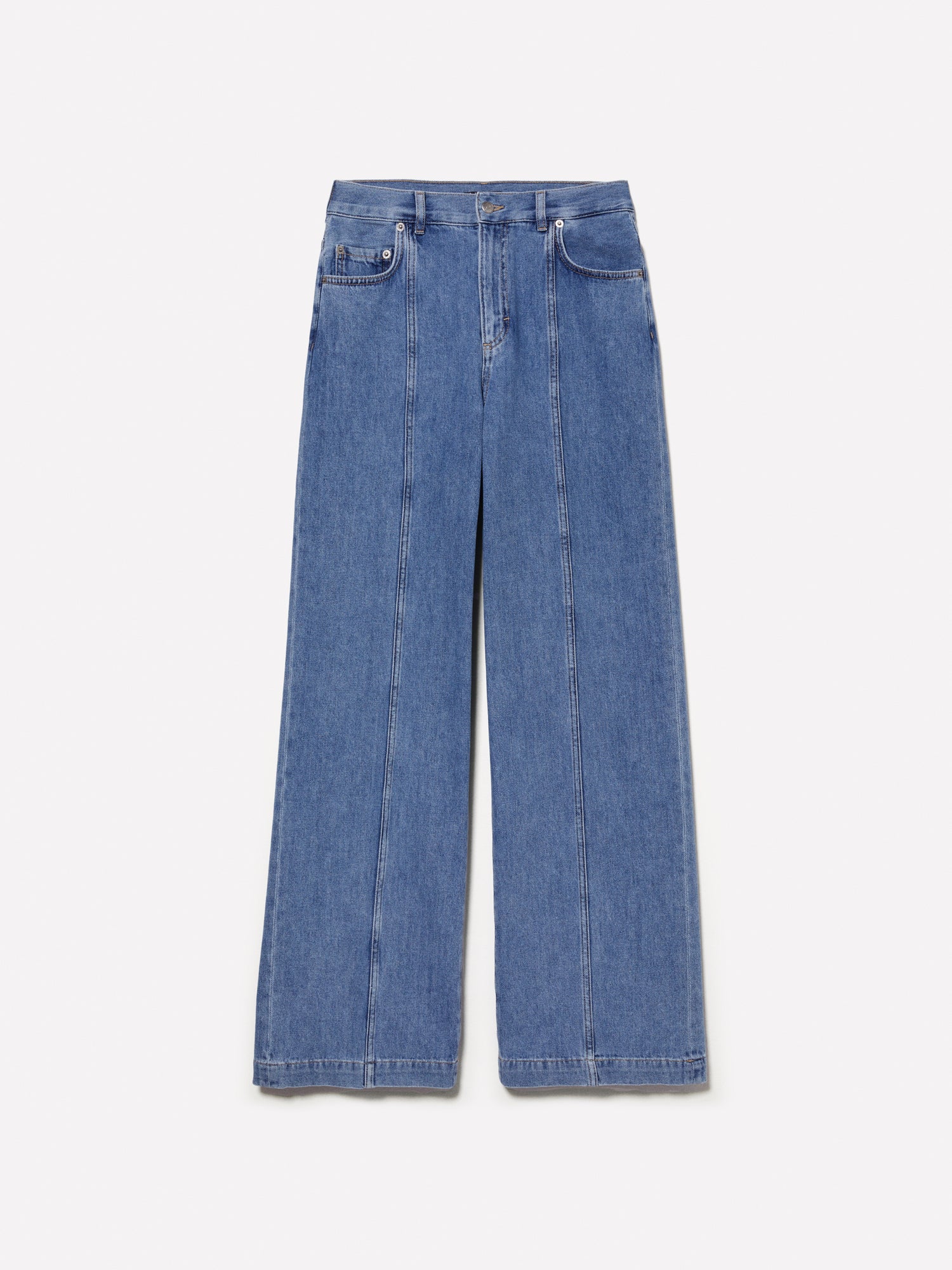Jeans wide fit da donna blu | Sisley Outlet