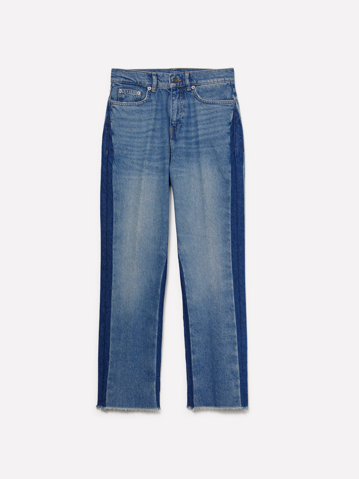 Jeans con contrasto
