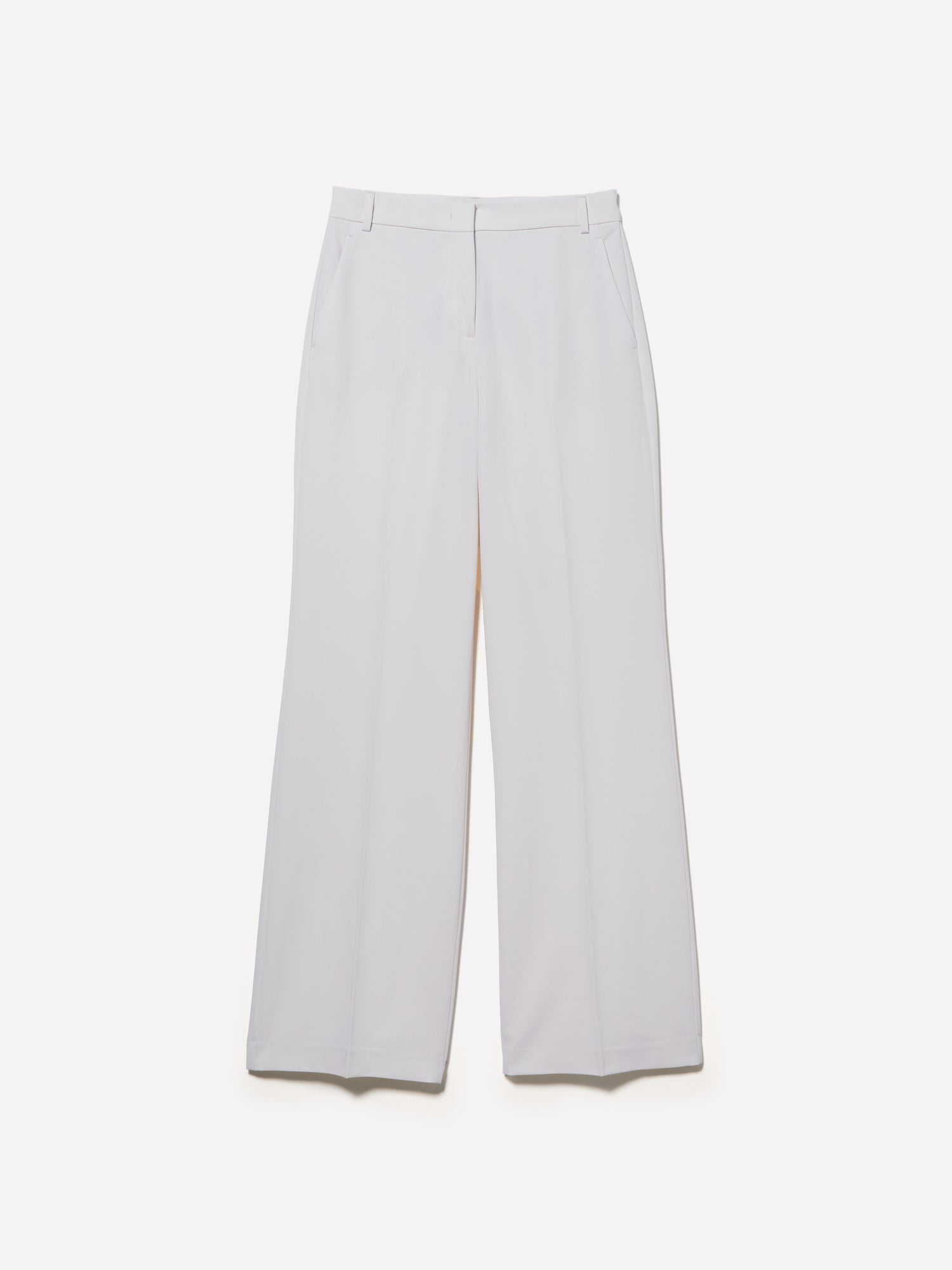 Pantaloni palazzo da donna bianco panna | Sisley Outlet