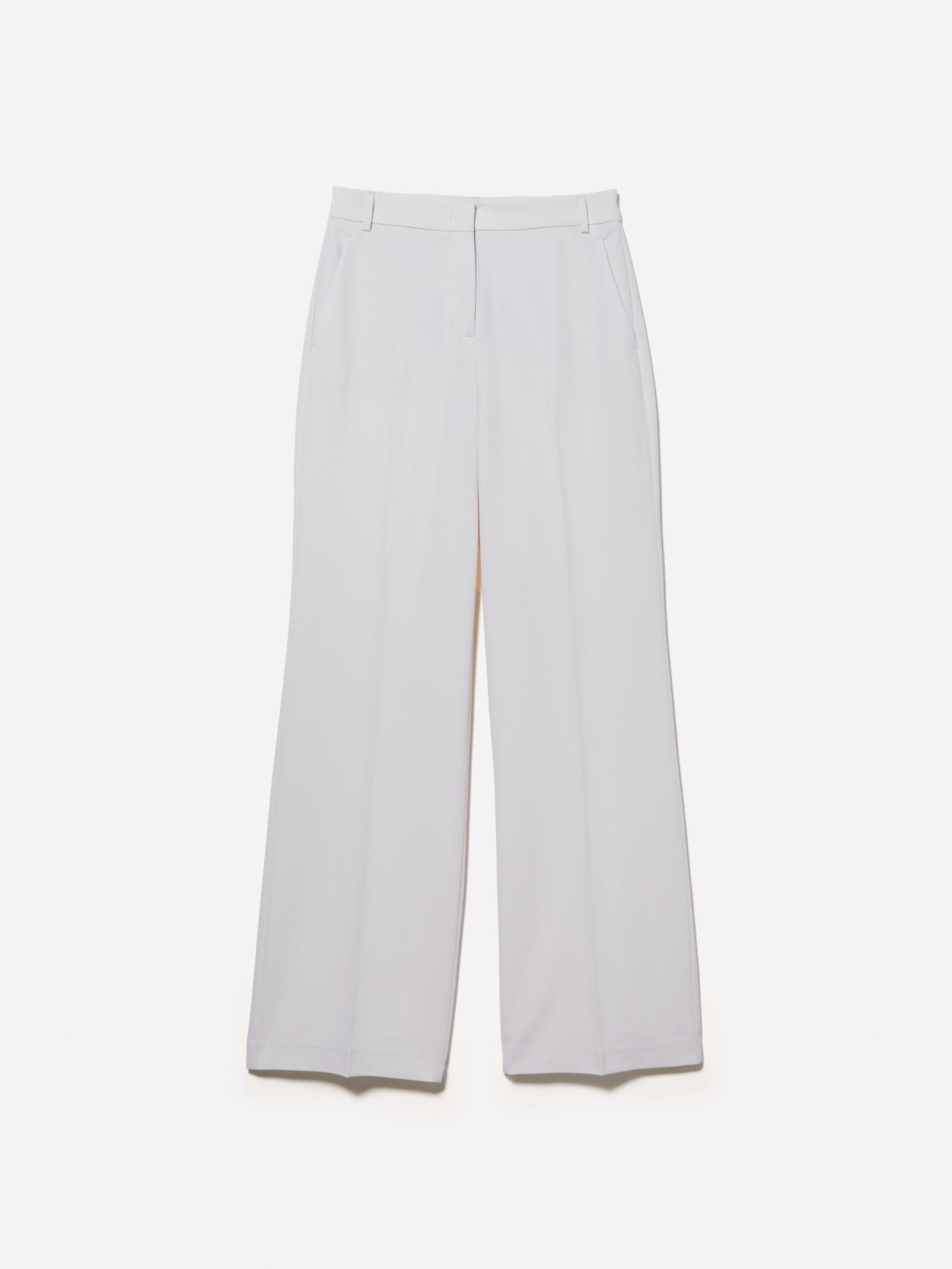 Palazzo trousers da donna bianco panna | Sisley Outlet