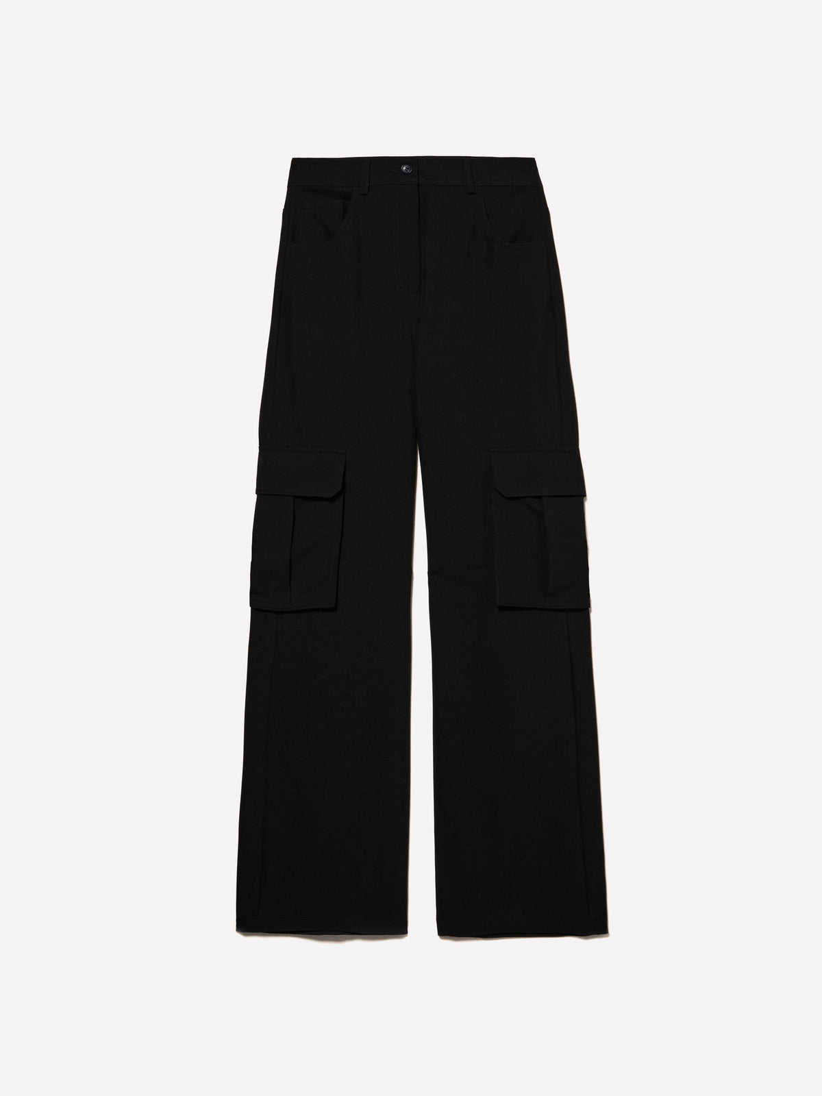 Straight fit cargo trousers