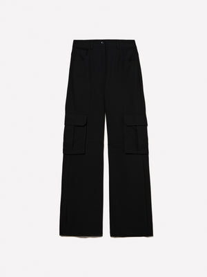 Straight fit cargo trousers