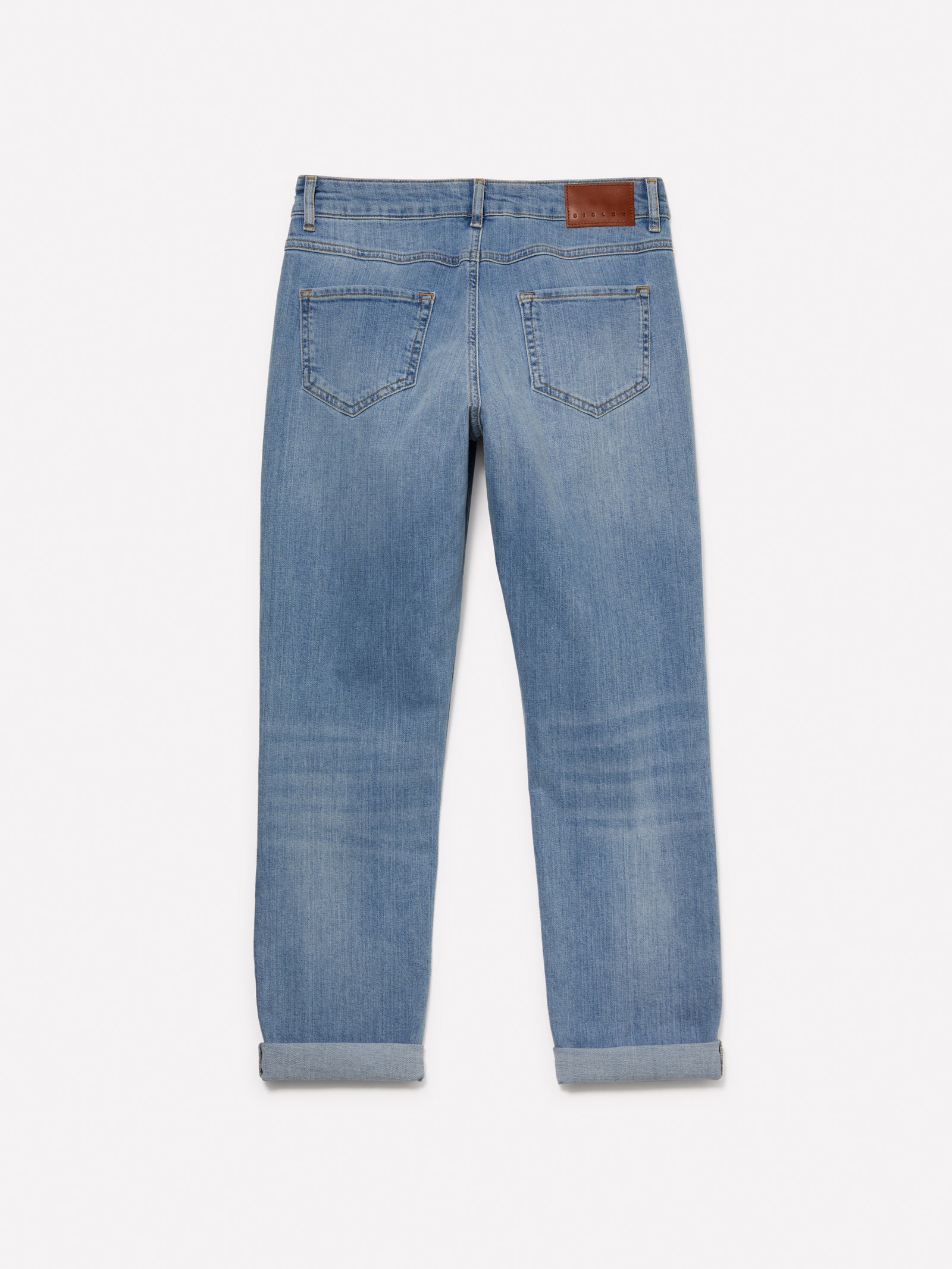 Jeans Varsavia regular fit con risvolto da donna blu 2 | Sisley Outlet