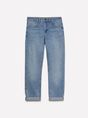 Jeans Varsavia regular fit con risvolto