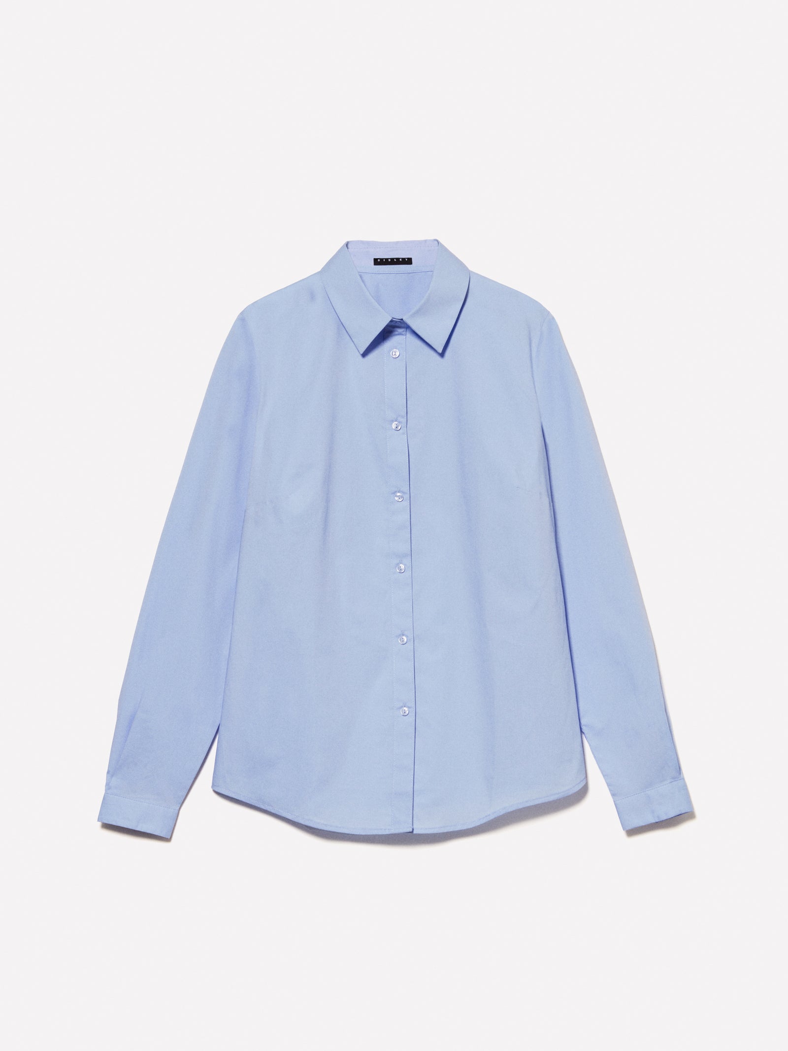 Camicia azzurra regular fit da donna azzurro | Sisley Outlet