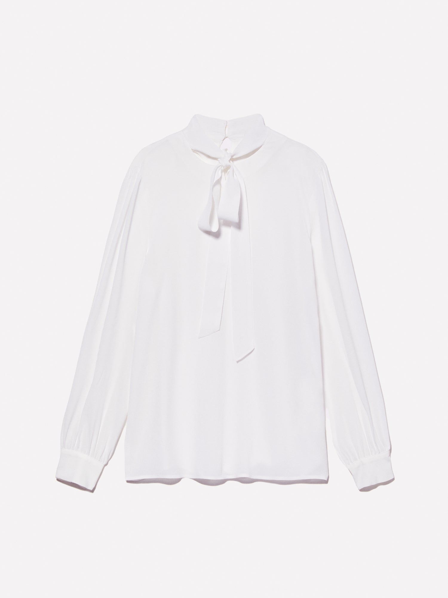 Blusa con fusciacca da donna bianco | Sisley Outlet