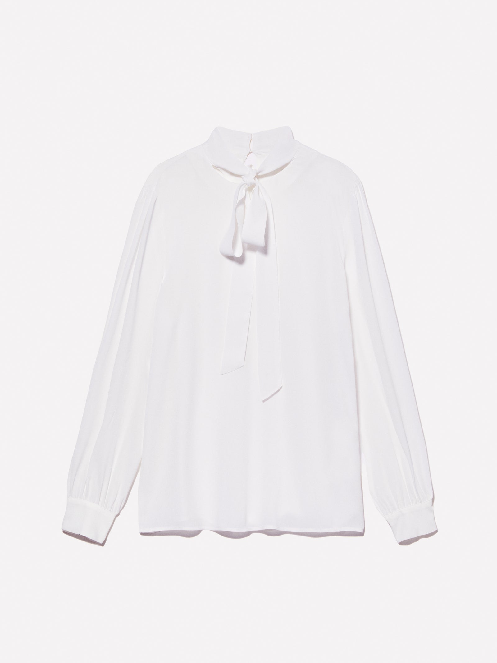 Blusa con fusciacca da donna bianco | Sisley Outlet