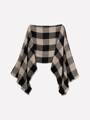 Poncho a quadrie