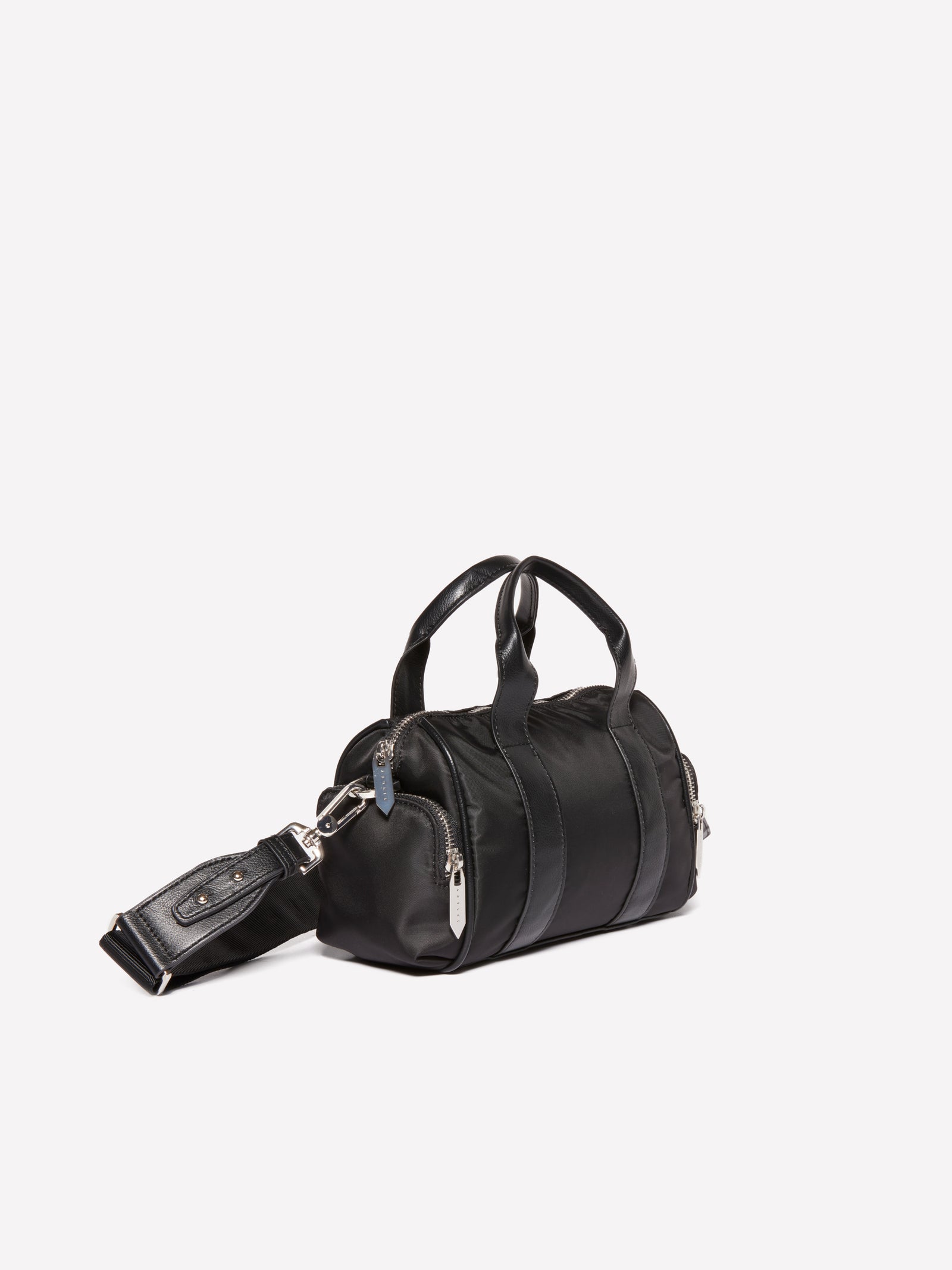 Borsa bauletto con tasche da donna nero 4 | Sisley Outlet