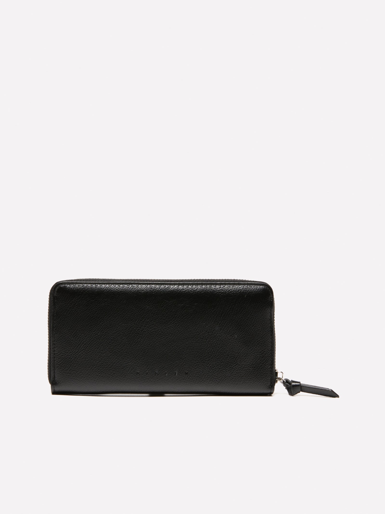 Portafoglio grande con zip da donna nero 2 | Sisley Outlet