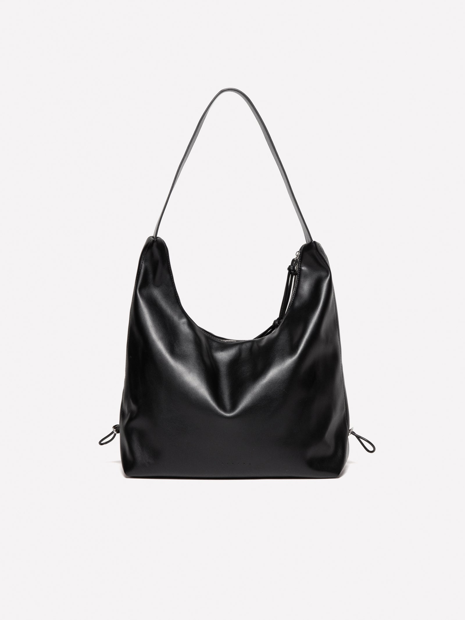 Borsa con coulisse da donna nero 2 | Sisley Outlet