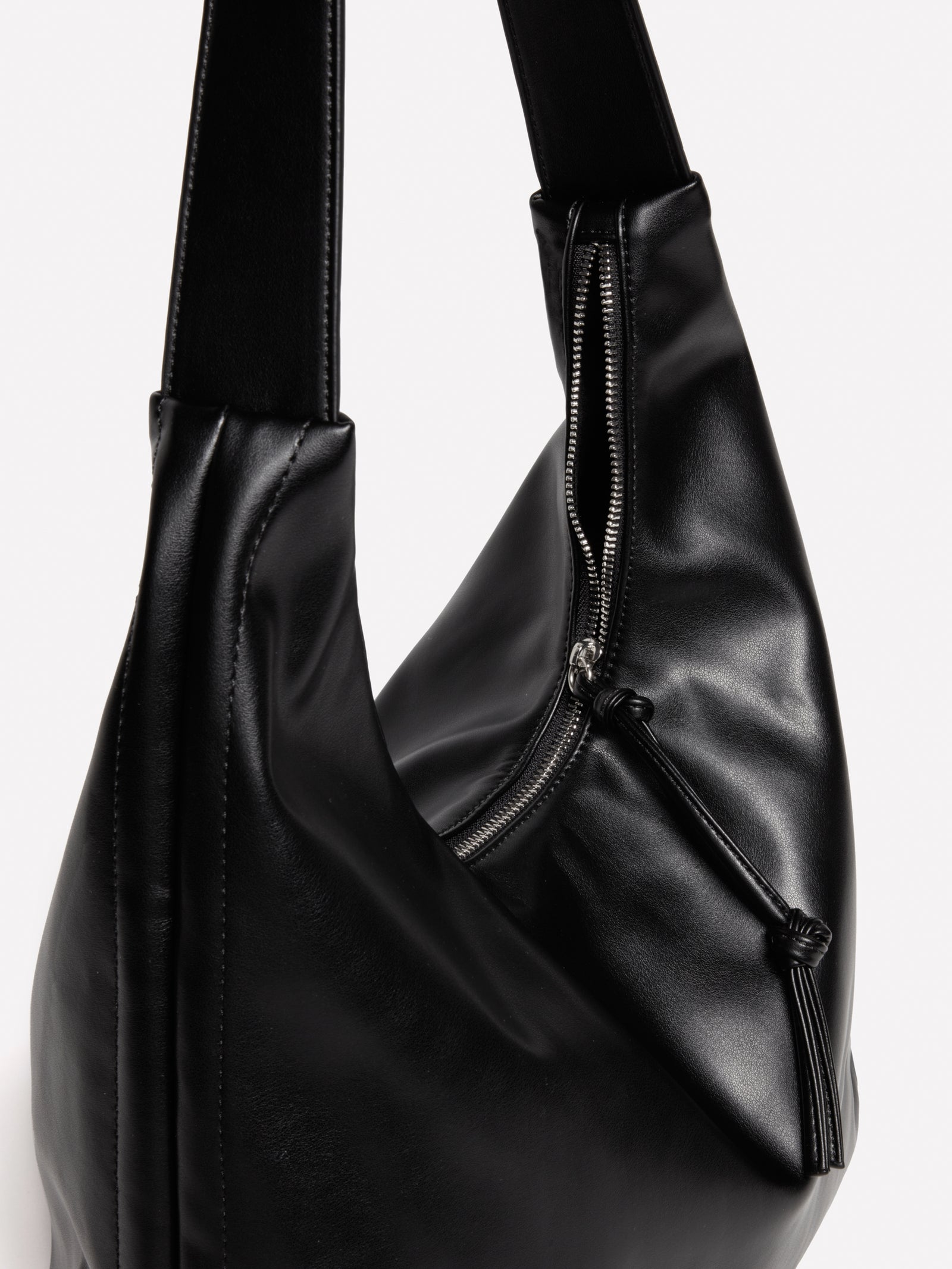 Borsa con coulisse da donna nero 3 | Sisley Outlet