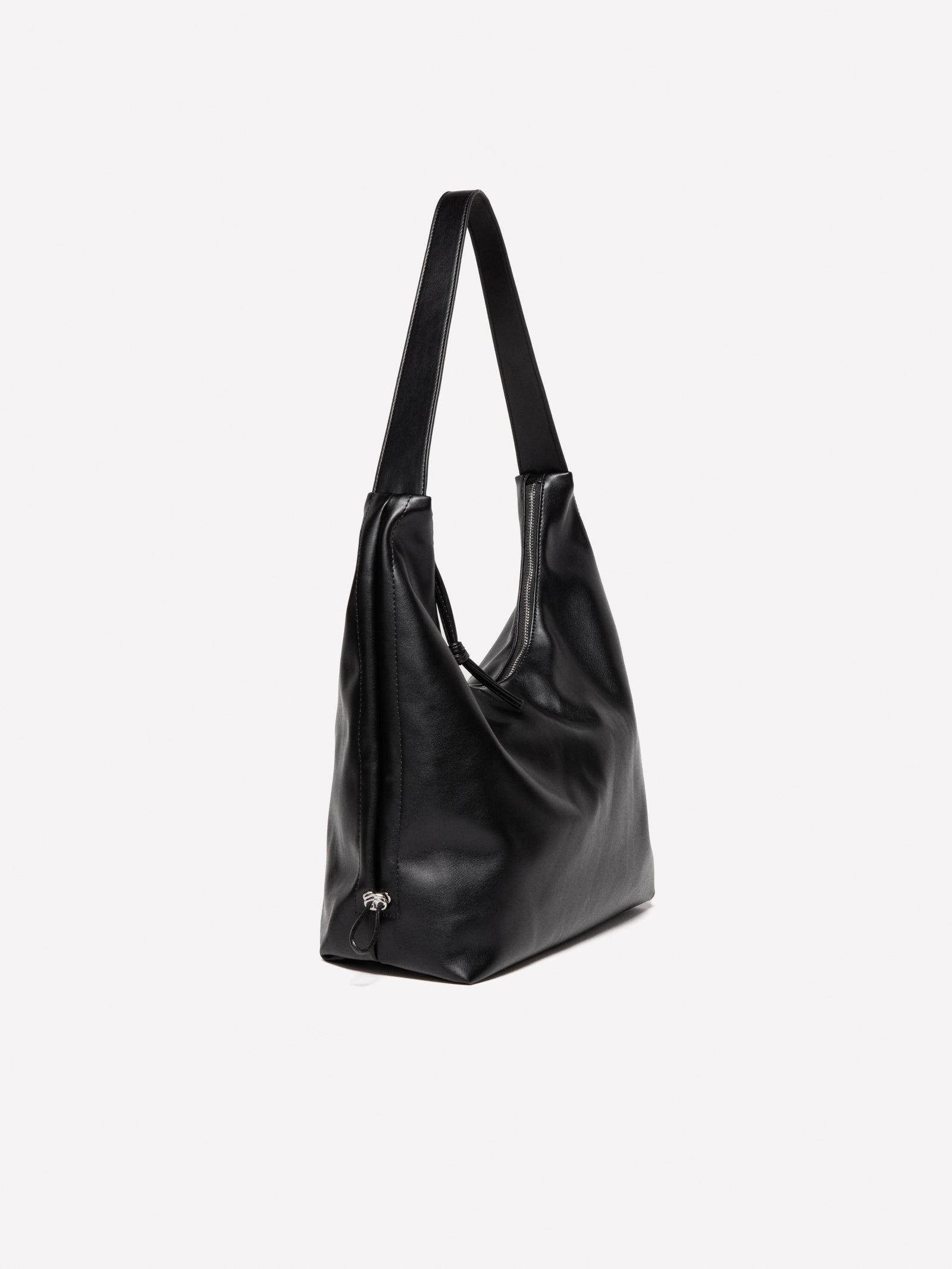 Borsa con coulisse da donna nero 4 | Sisley Outlet