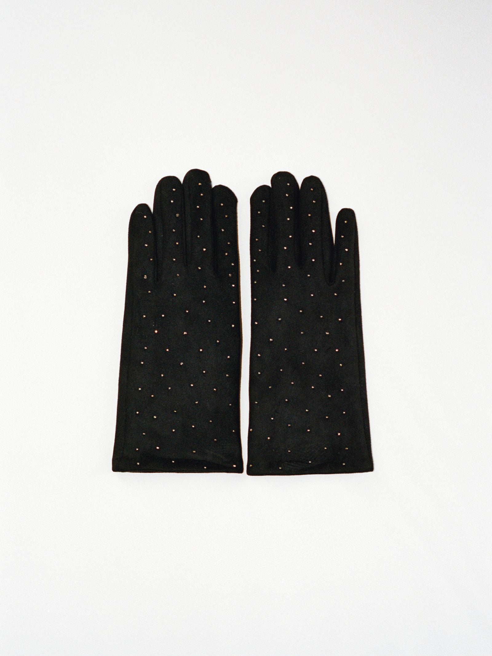 Guanti con borchie da donna nero 2 | Sisley Outlet