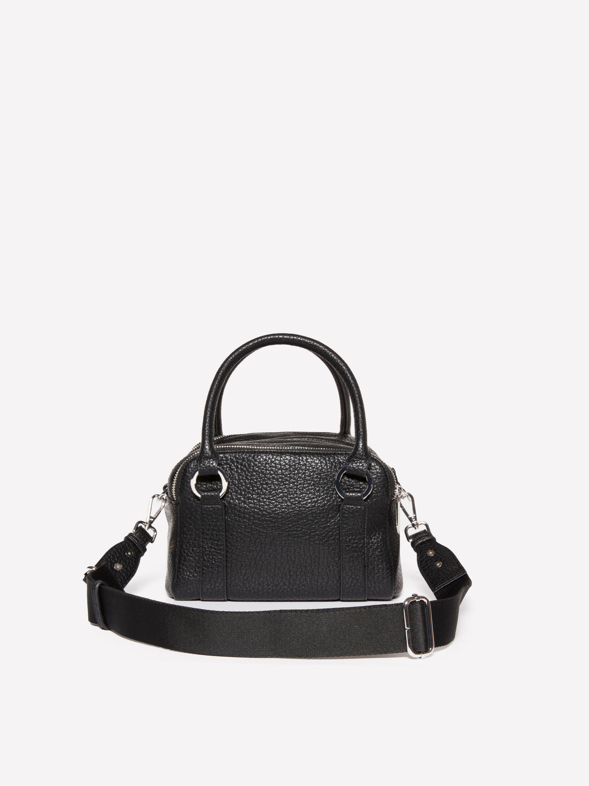 Borsa bauletto texturizzata