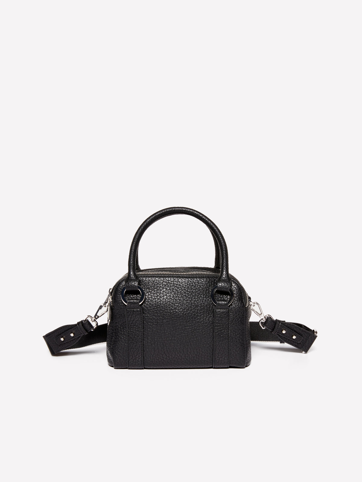 Borsa bauletto texturizzata