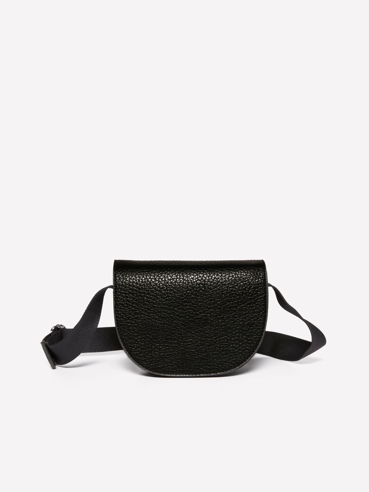 Bolso de hombro texturizado da donna nero | Sisley Outlet
