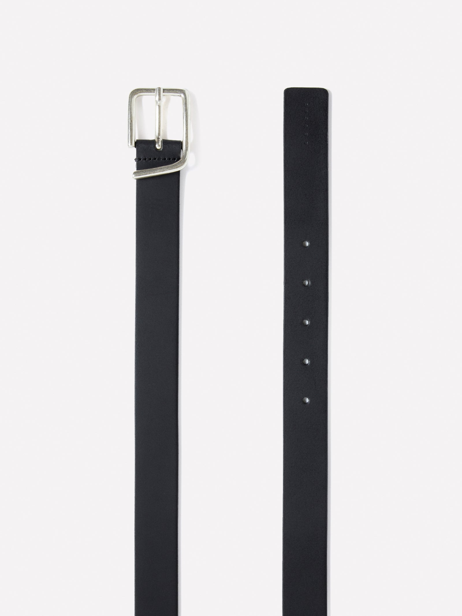 Cinturón con hebilla asimétrica da donna nero 2 | Sisley Outlet