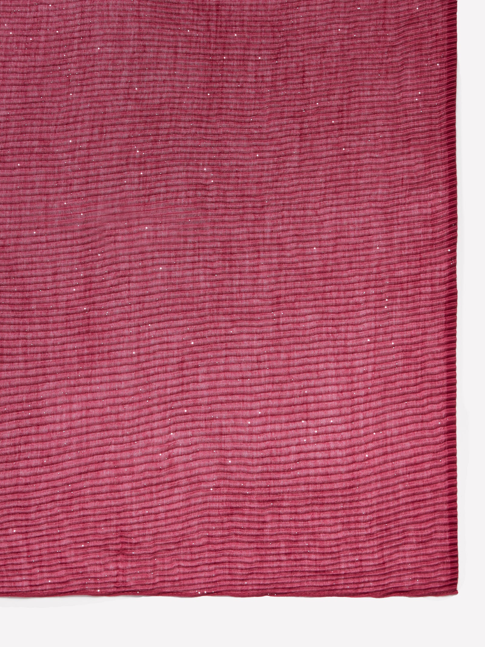 Sciarpa con plissé brillantinato da donna bordeaux 2 | Sisley Outlet