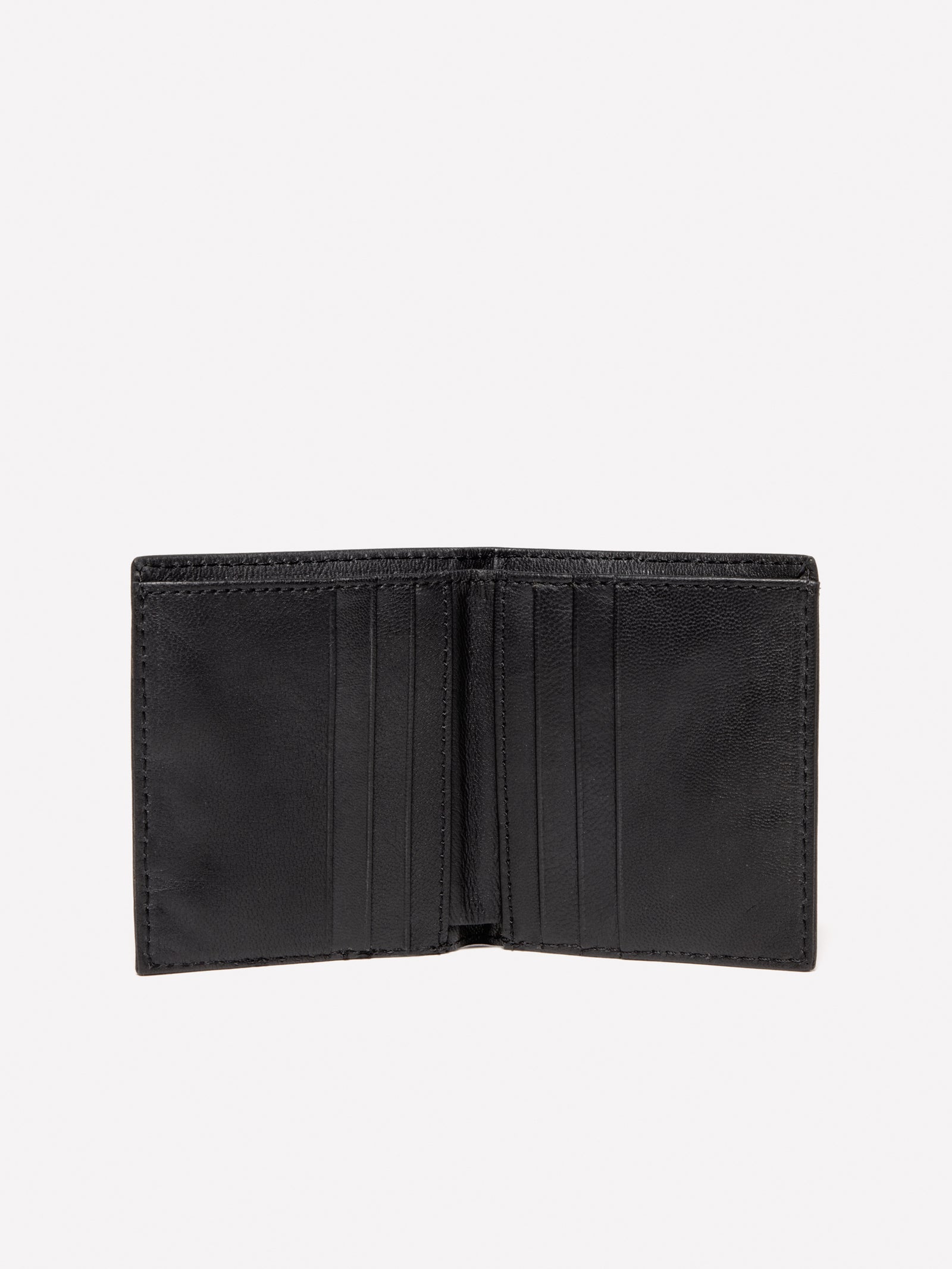 Portafoglio in pelle da uomo nero 3 | Sisley Outlet