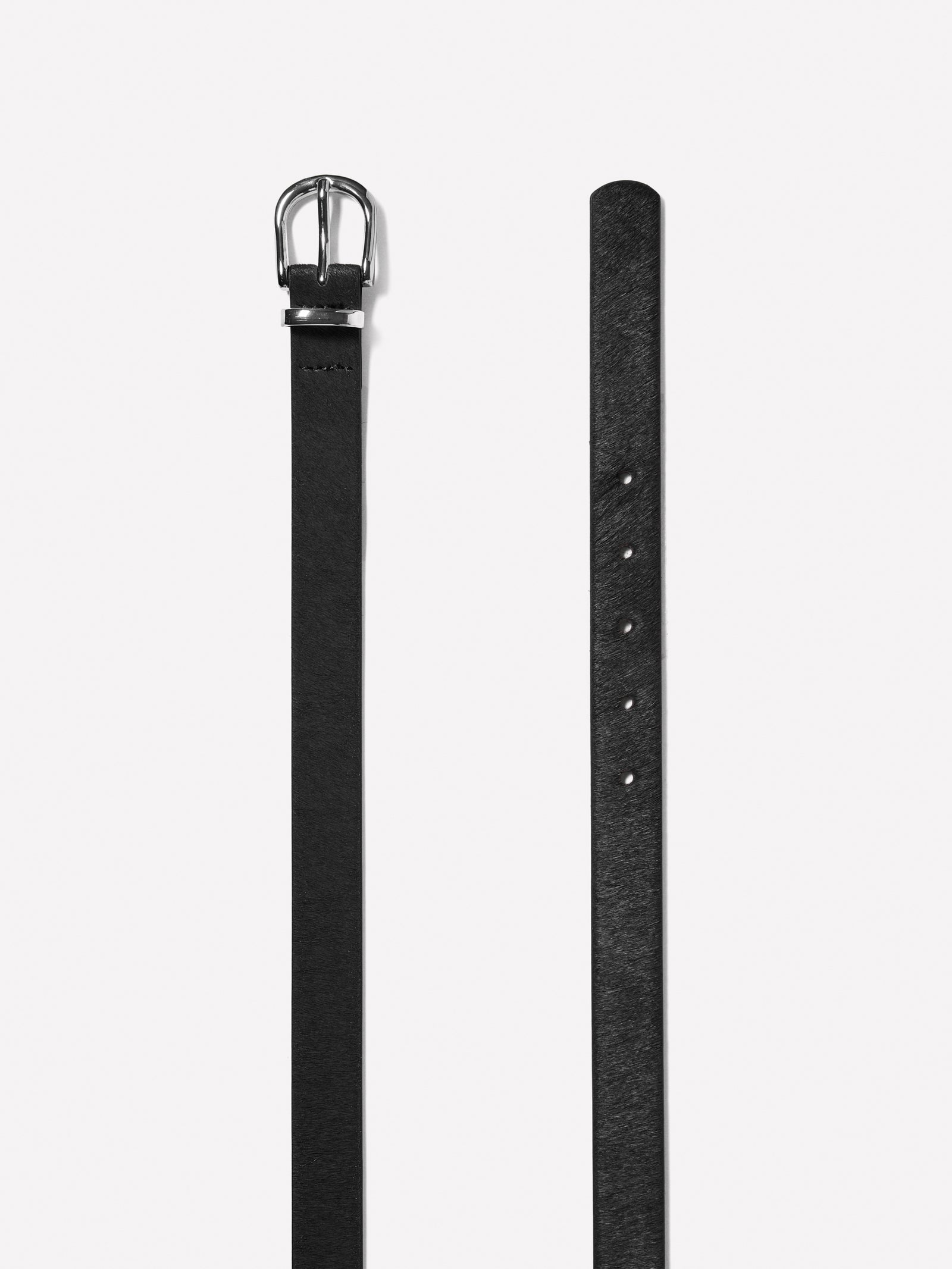Cintura in cavallino da donna nero 2 | Sisley Outlet