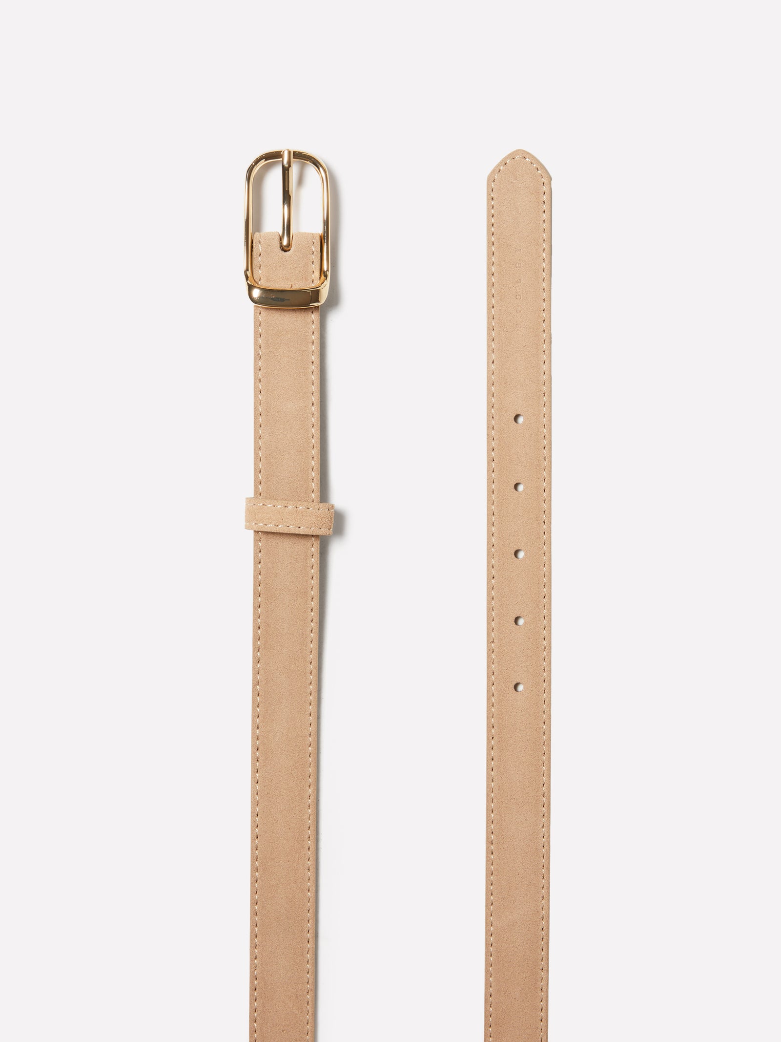 Cintura in pelle scamosciata da donna cammello 2 | Sisley Outlet