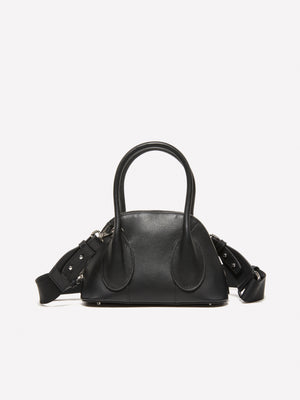 Bolso de piel con bandolera