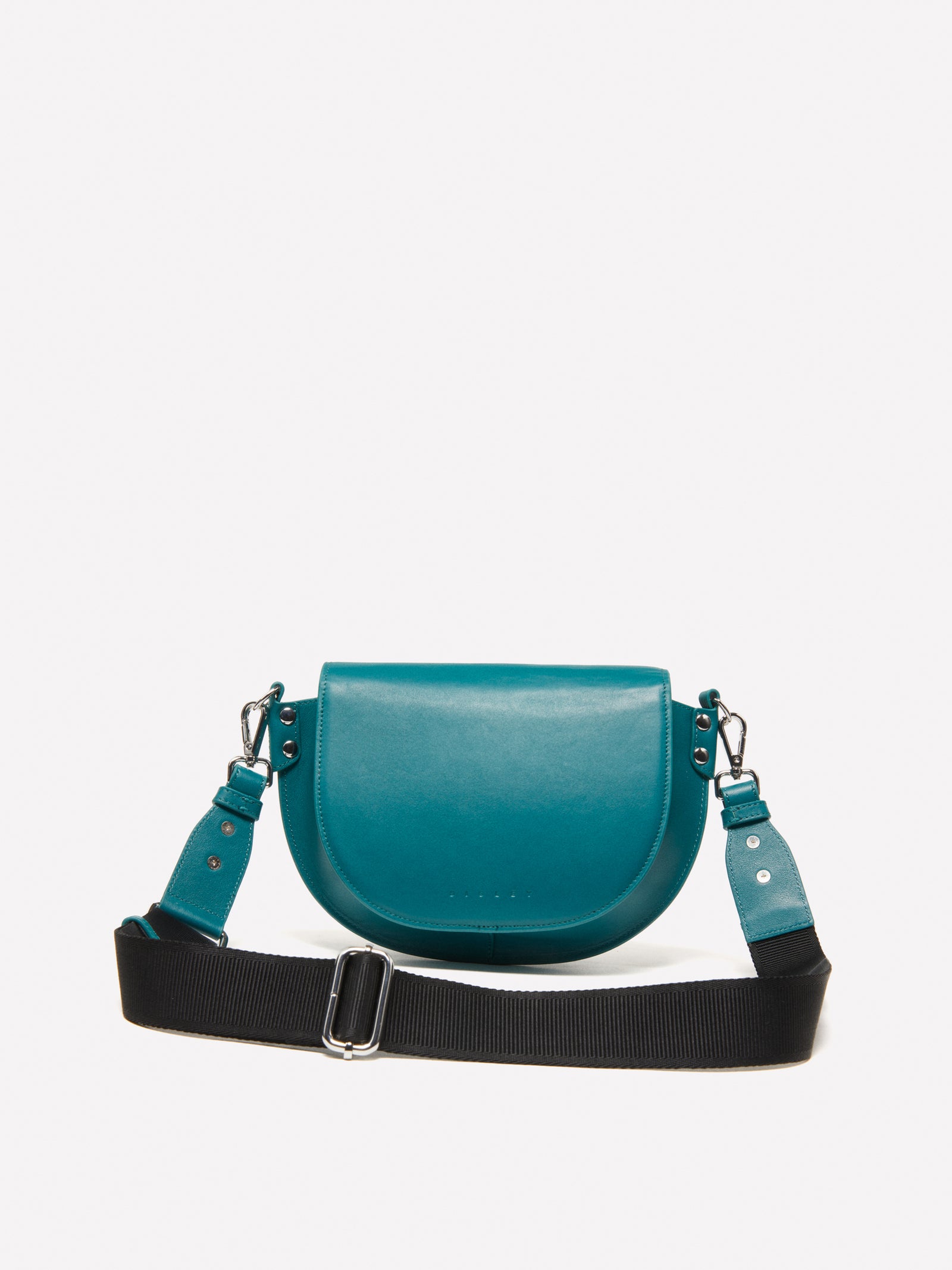Tracolla in 100% pelle da donna verde ottanio 2 | Sisley Outlet
