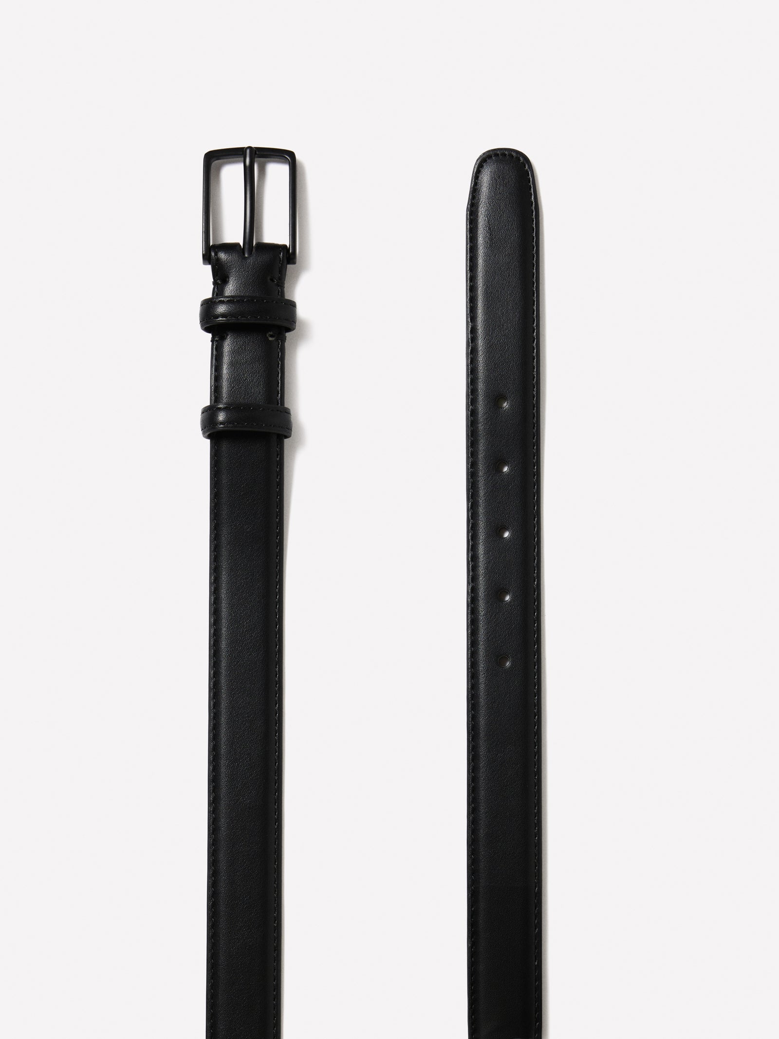 Cintura con fibbia opaca da uomo nero 2 | Sisley Outlet