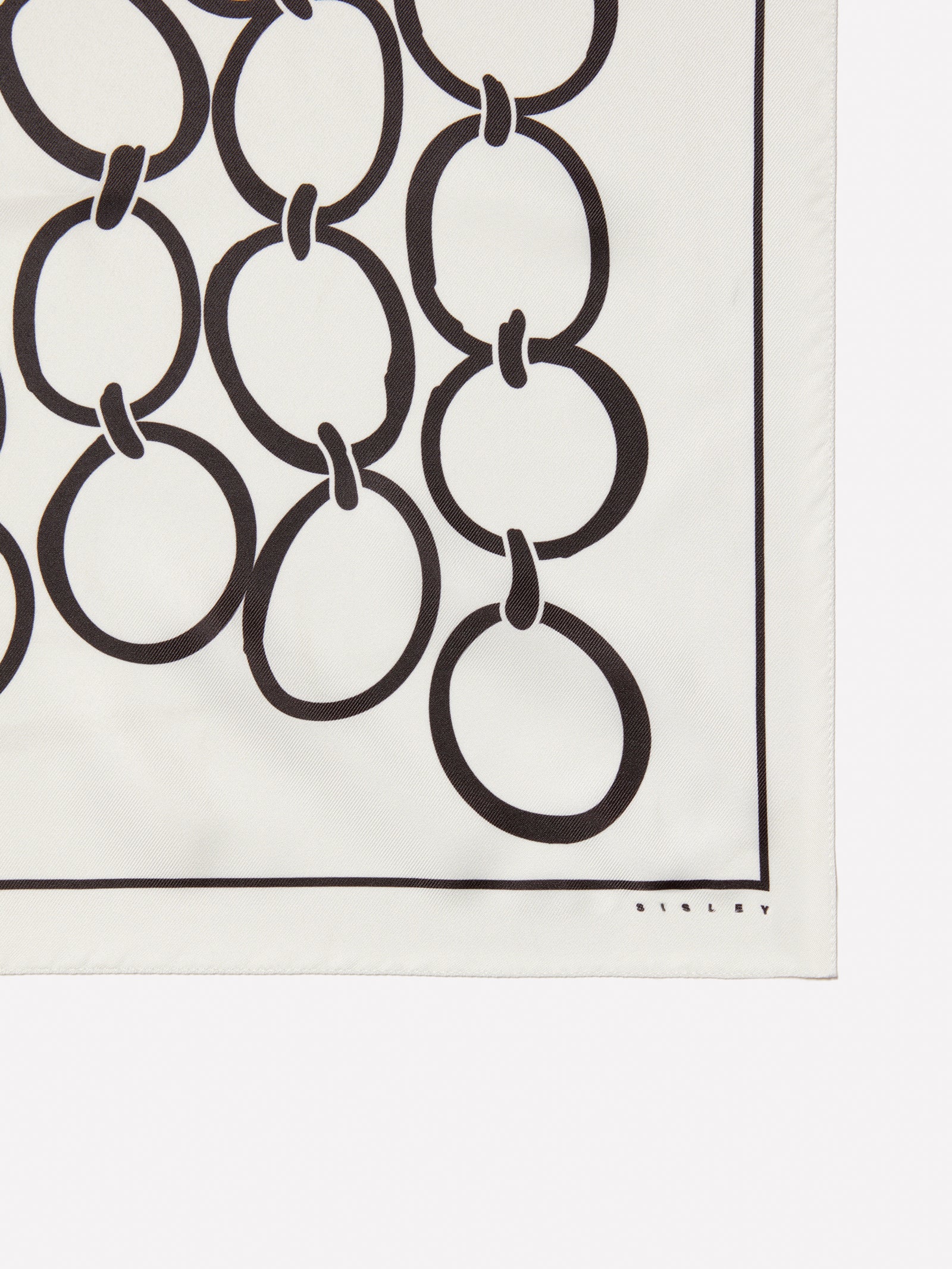 Foulard stampato da donna bianco 2 | Sisley Outlet