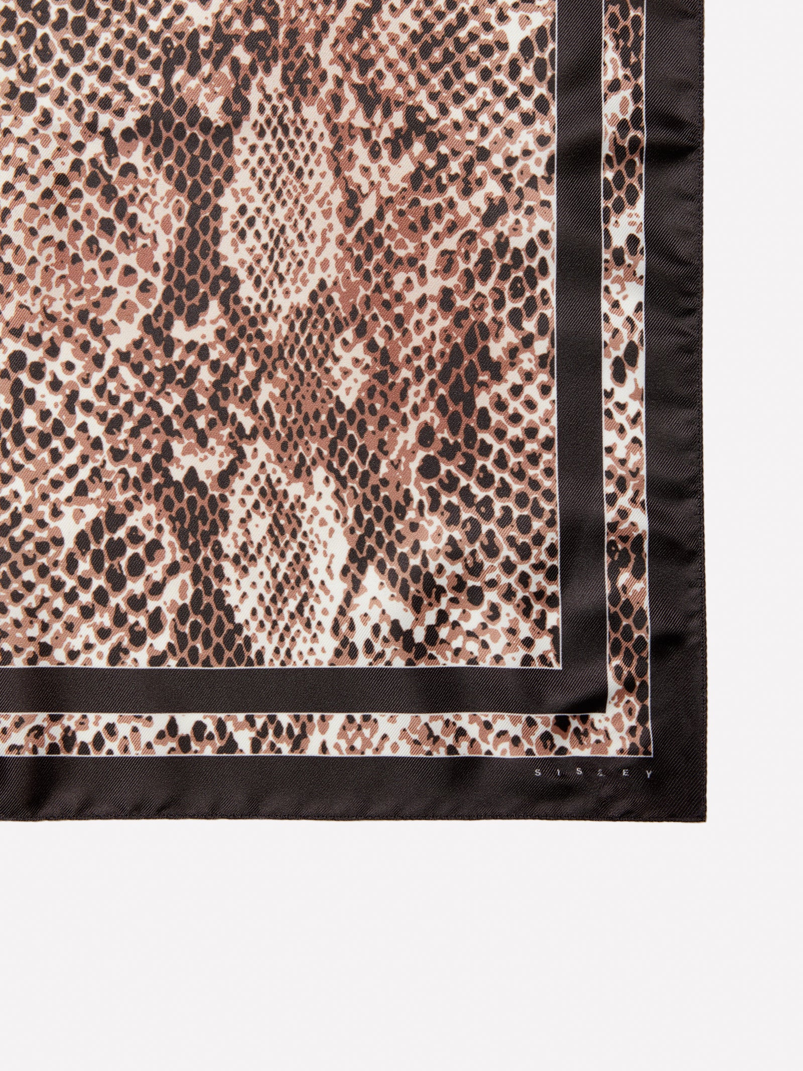 Foulard stampato da donna marrone 2 | Sisley Outlet