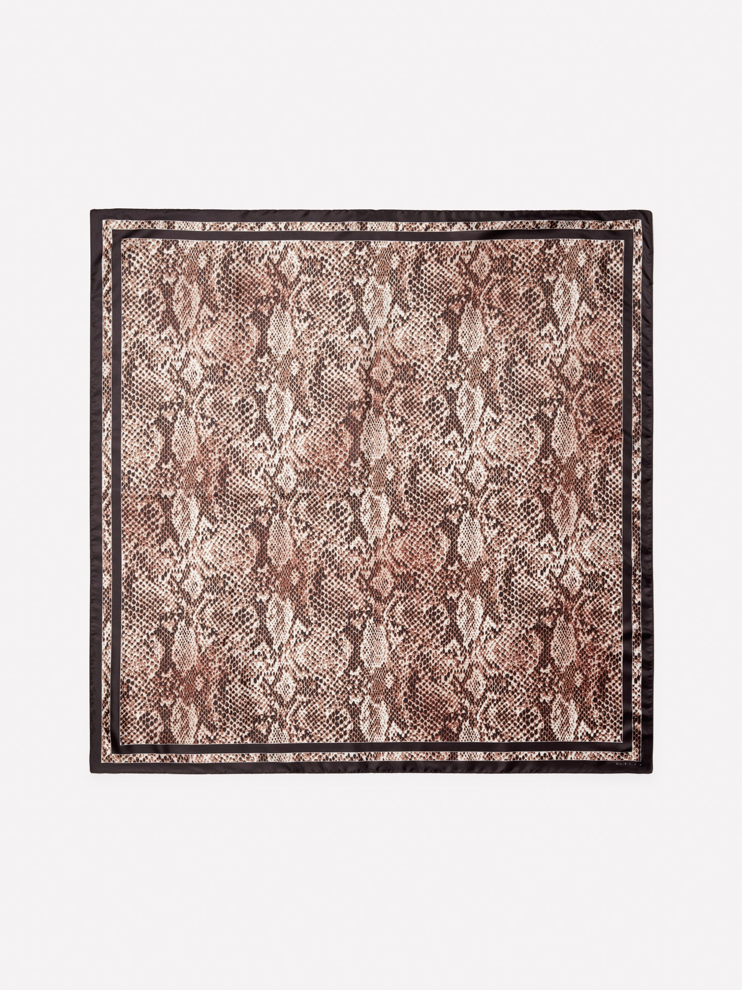 Foulard stampato da donna marrone | Sisley Outlet