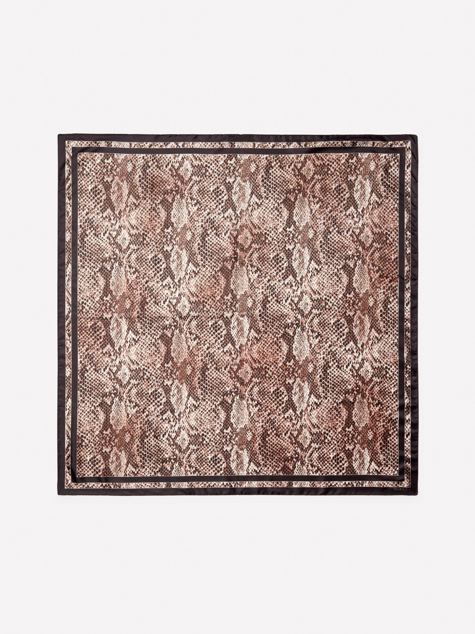 Foulard stampato da donna marrone | Sisley Outlet