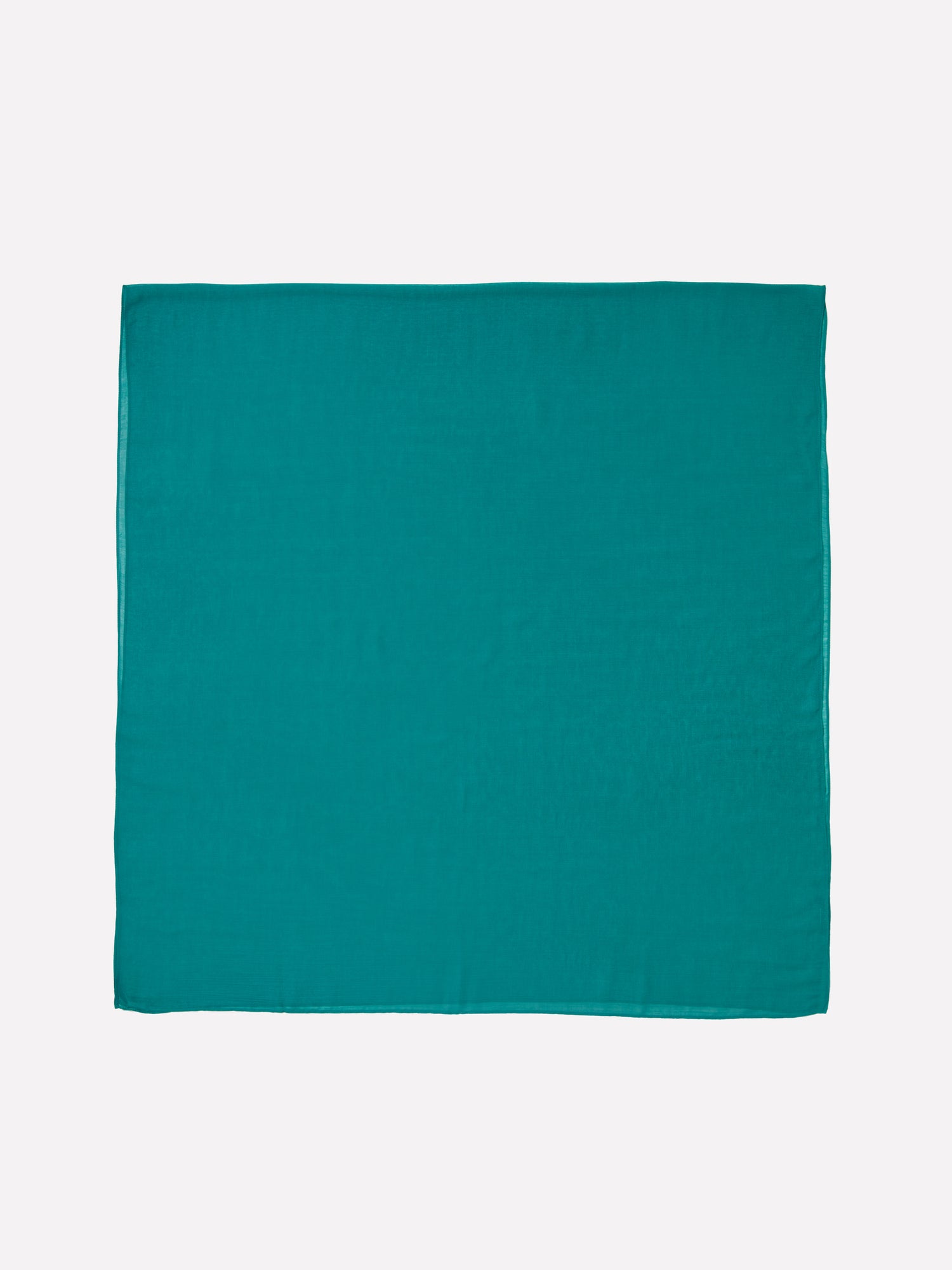 Sciarpa in misto seta da donna verde ottanio | Sisley Outlet
