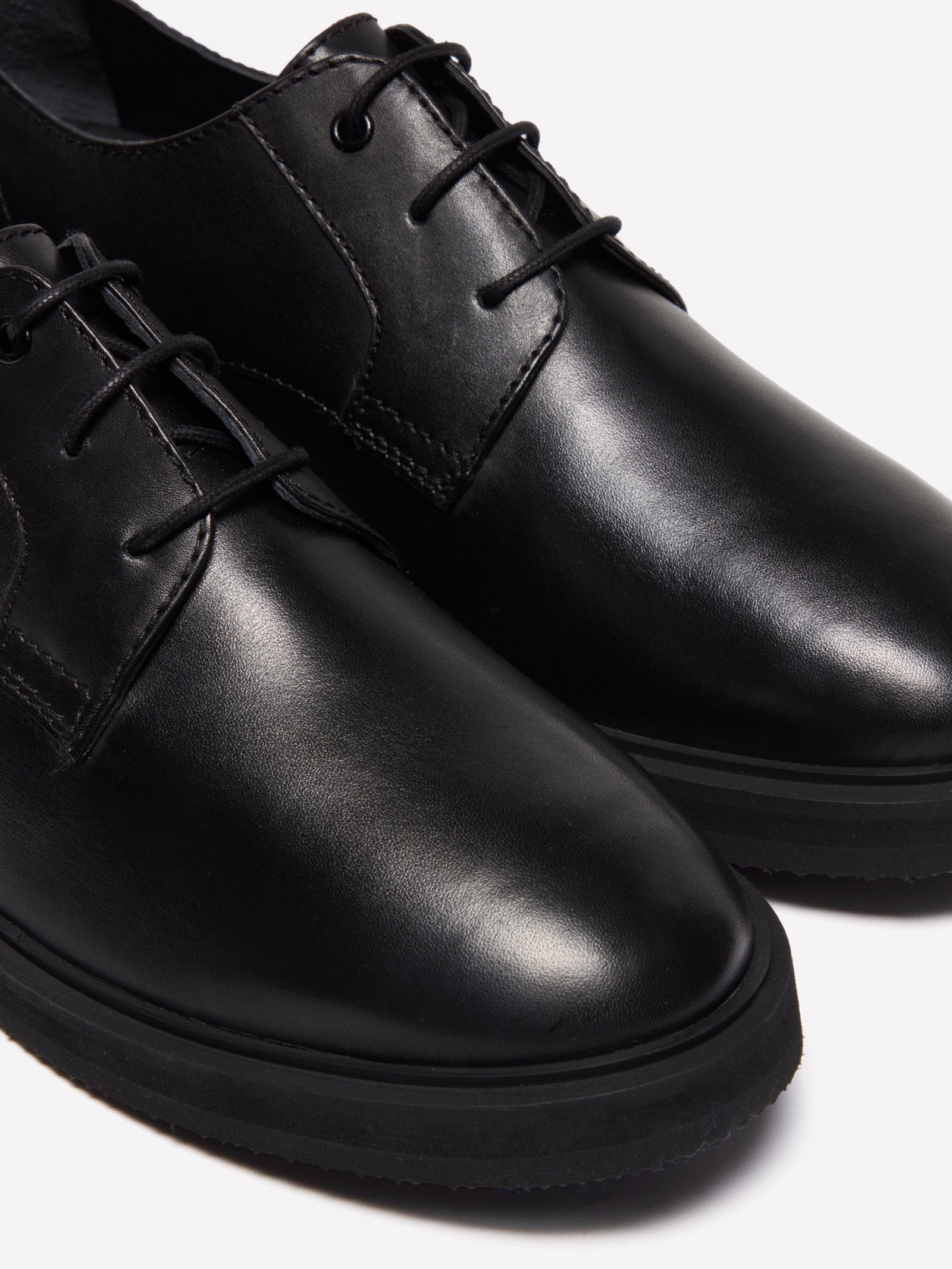 Scarpe in 100% pelle da uomo nero 3 | Sisley Outlet