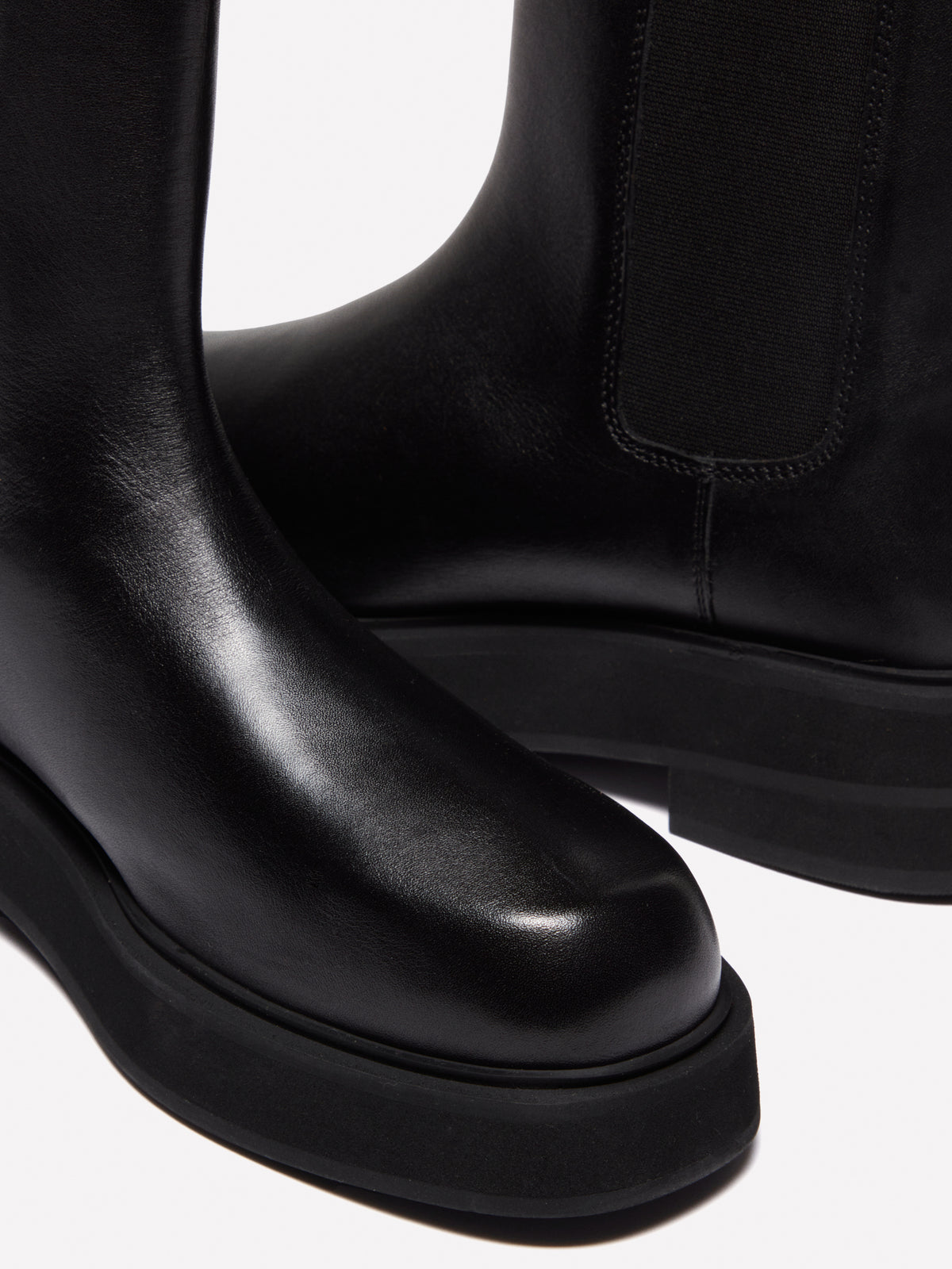 Botas Chelsea de cuero