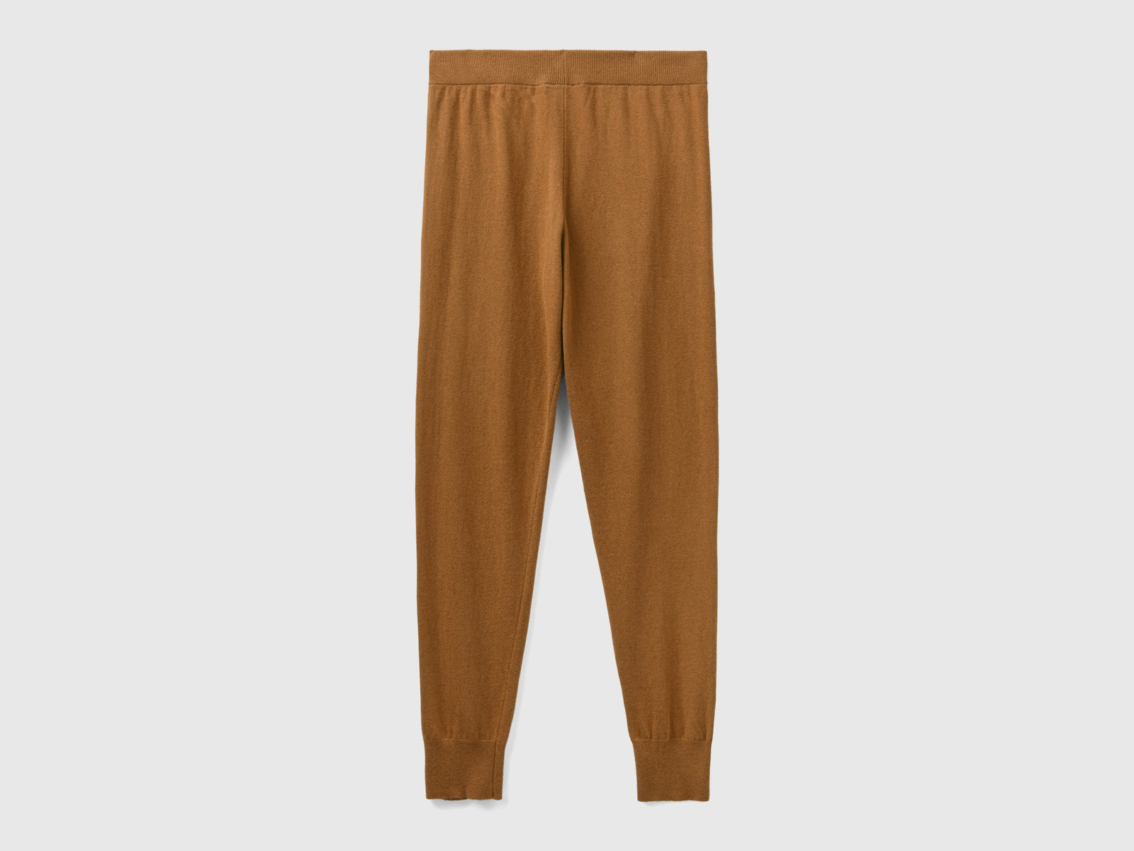 Pantaloni in misto cashmere da donna marrone 2 | Benetton Outlet