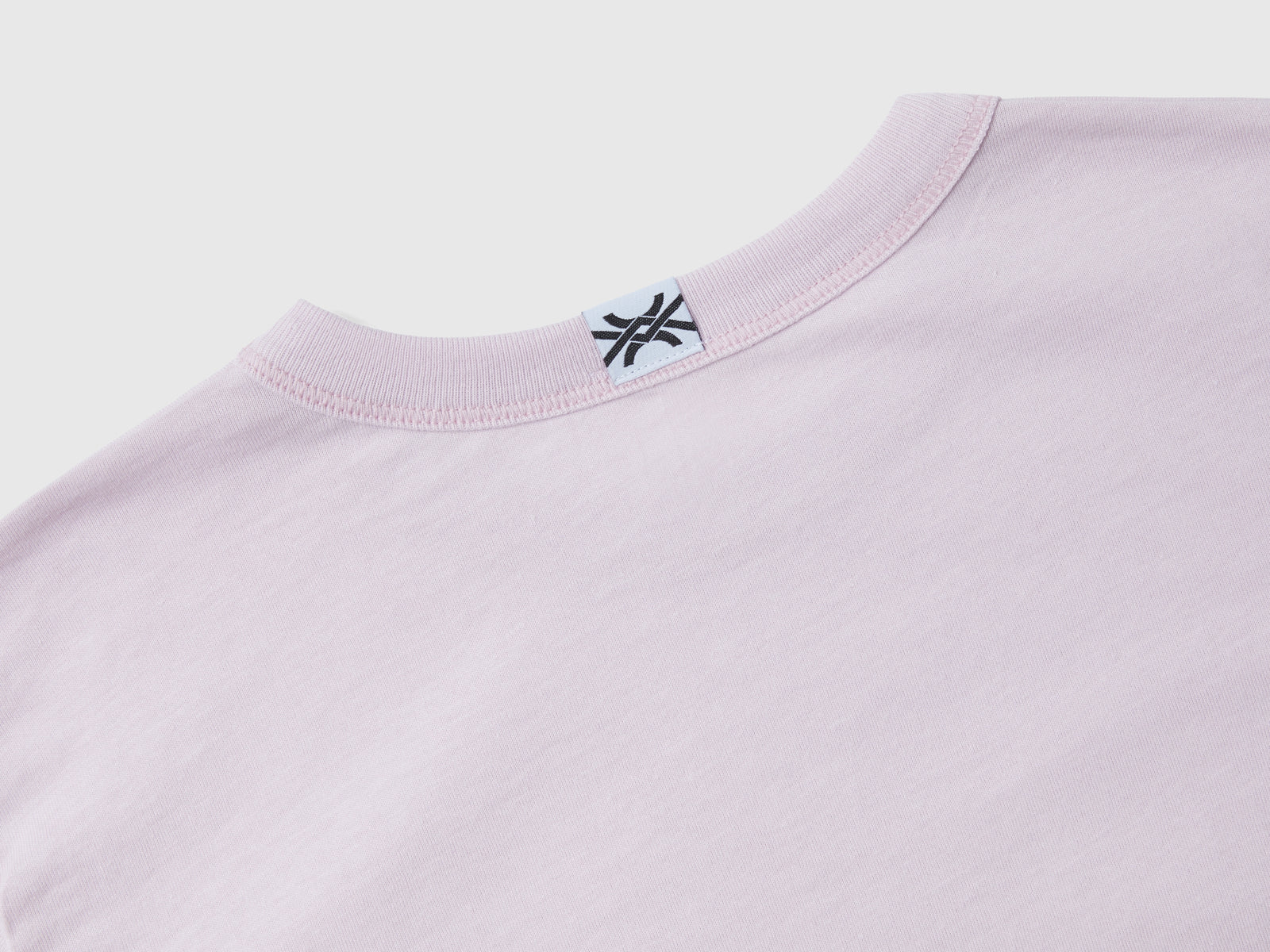 Pigiama con logo 100% cotone da bambino lilla 2 | Benetton Outlet