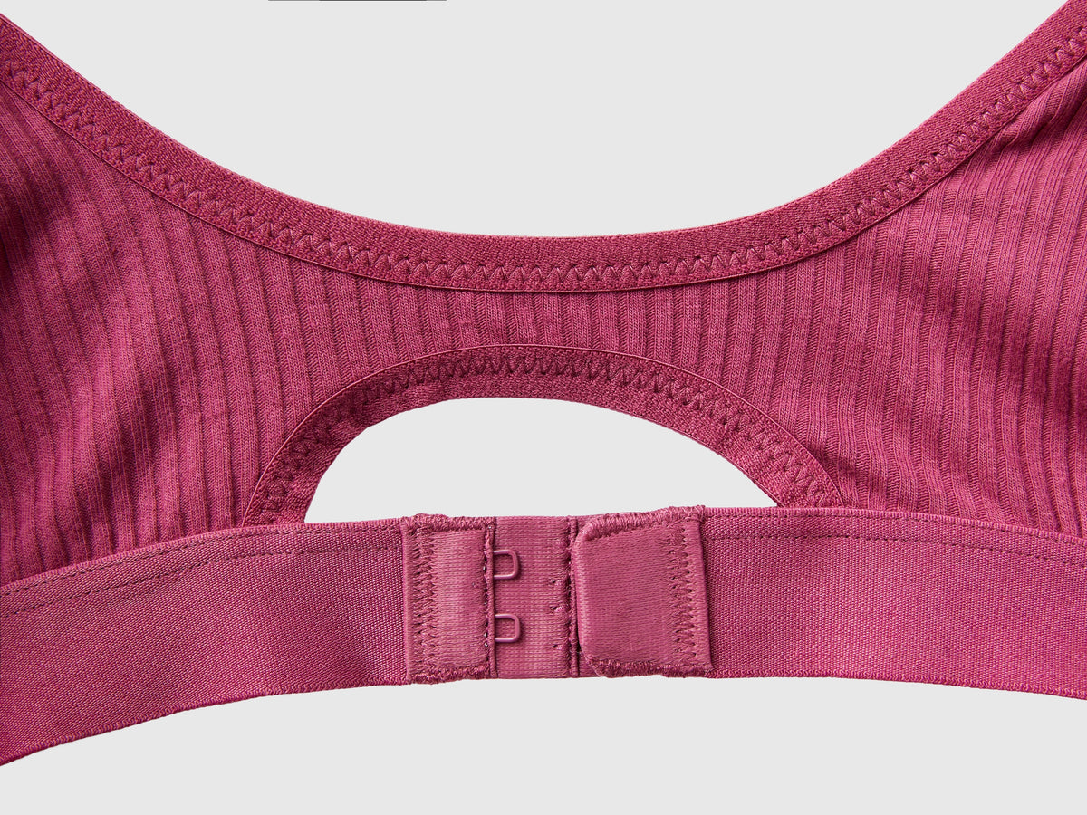 Reggiseno brassiere a costine