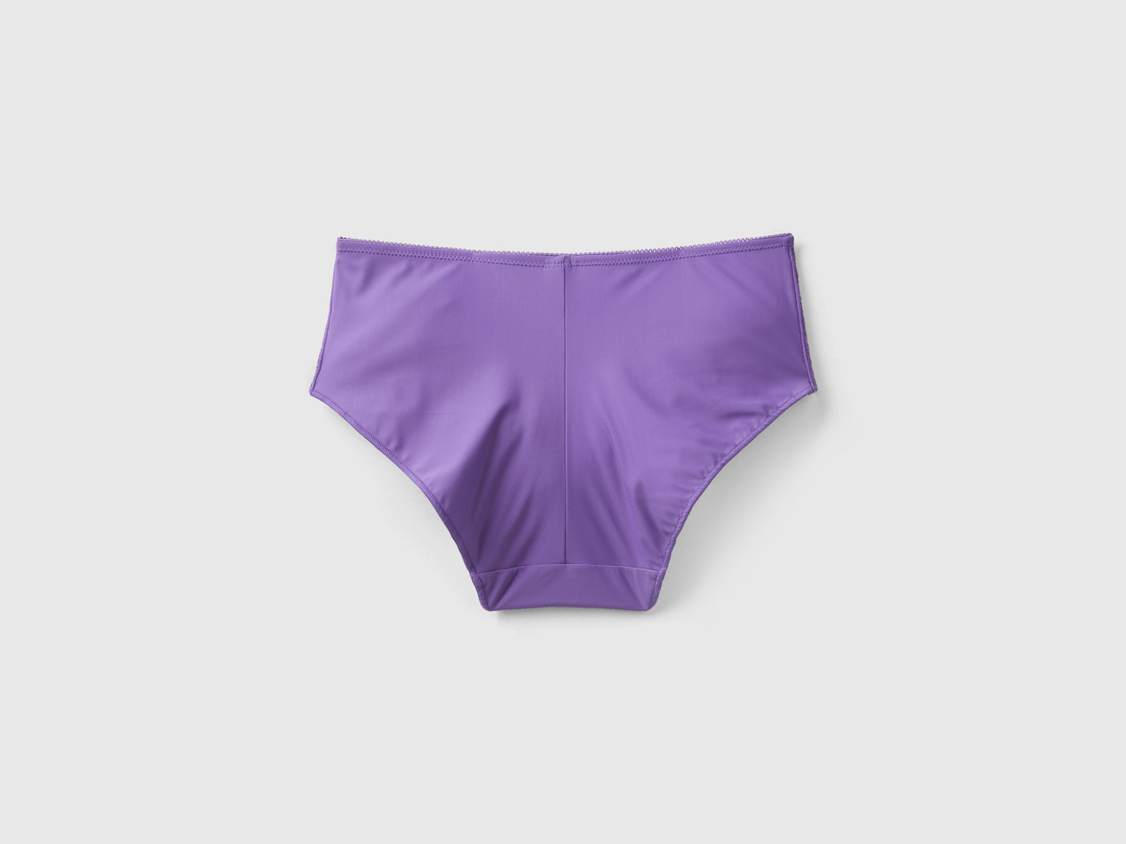 Culottes de encaje y microfibra da donna viola 2 | Benetton Outlet