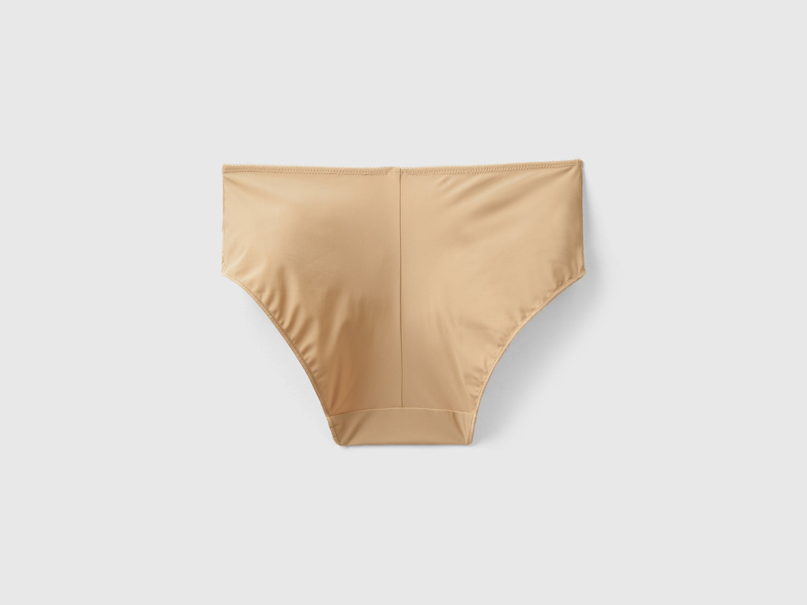 Culottes de encaje y microfibra da donna cammello 2 | Benetton Outlet