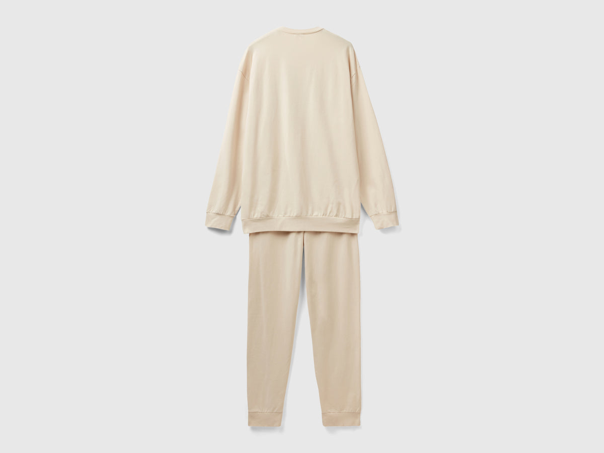 Pigiama mascotte in cotone stretch