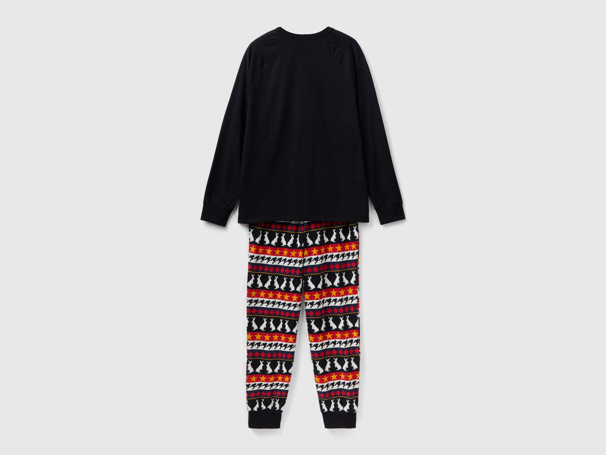 Pigiama in caldo cotone stretch