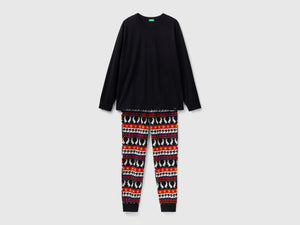 Pigiama in caldo cotone stretch