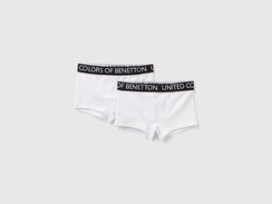Due boxer con elastico logato