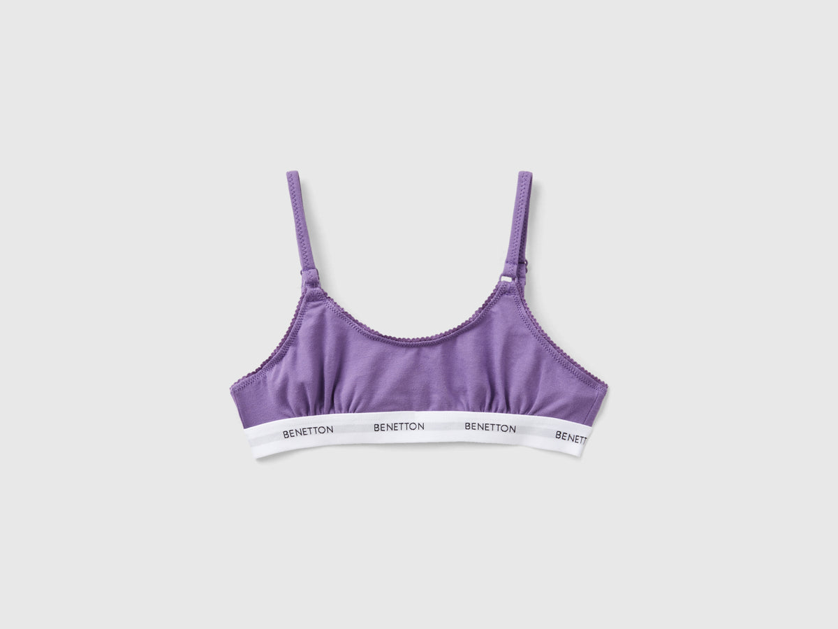 Brassiere in cotone bio stretch