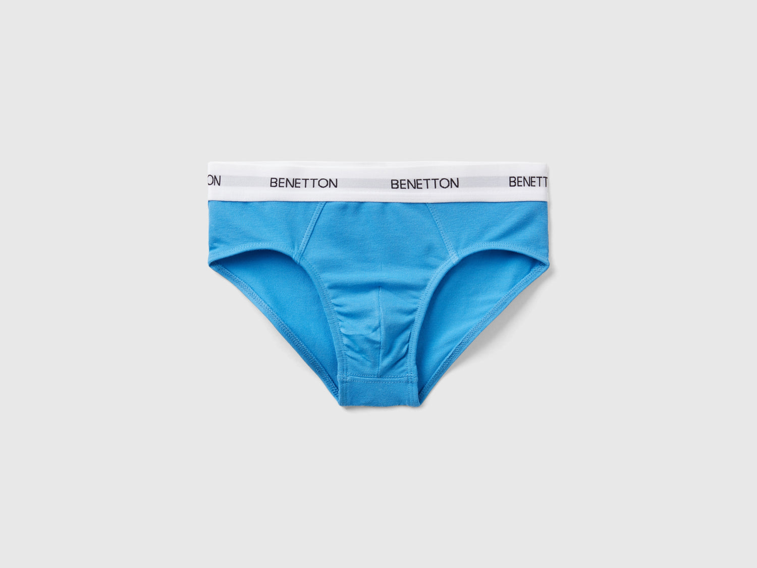 Slip in cotone bio stretch da bambino bluette | Benetton Outlet
