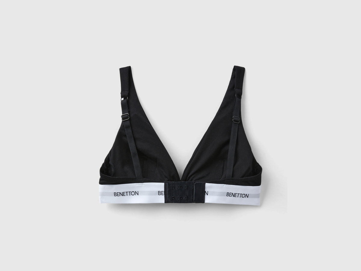 Reggiseno a triangolo in cotone bio