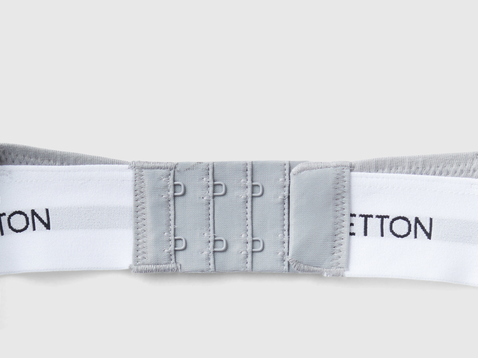 Reggiseno a triangolo in cotone bio da donna grigio chiaro 3 | Benetton Outlet