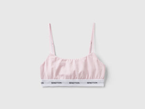 Reggiseno a top in cotone bio